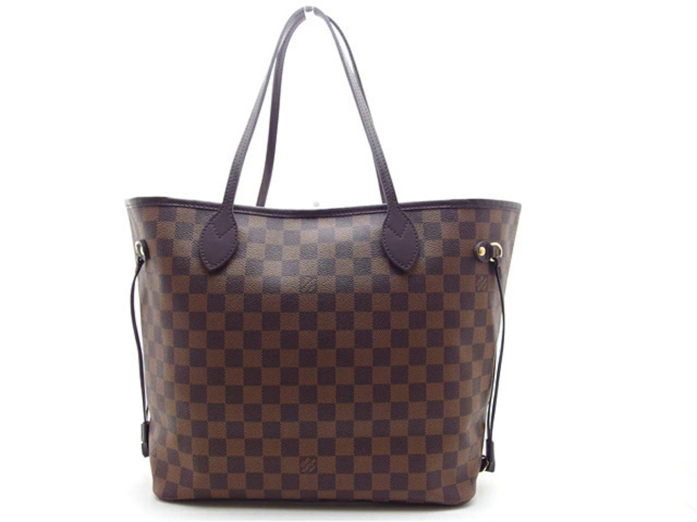 LOUIS VUITTON Neverfull Shoulder Bag Damier Rose Pink Ballerine